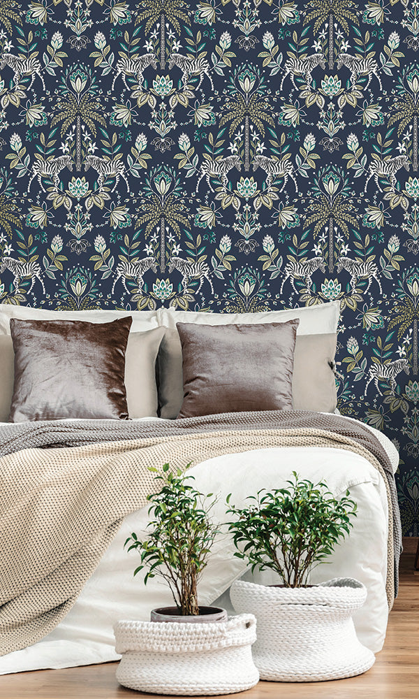 ornamental paisley wallpaper