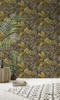 thick jungle tropical wallpaper