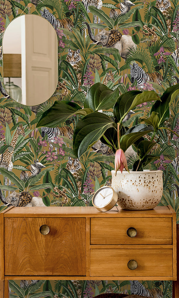 jungle tropical wallpaper