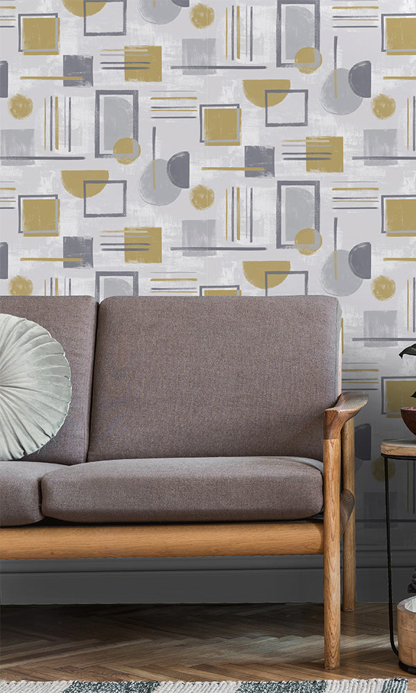abstract geometric wallpaper