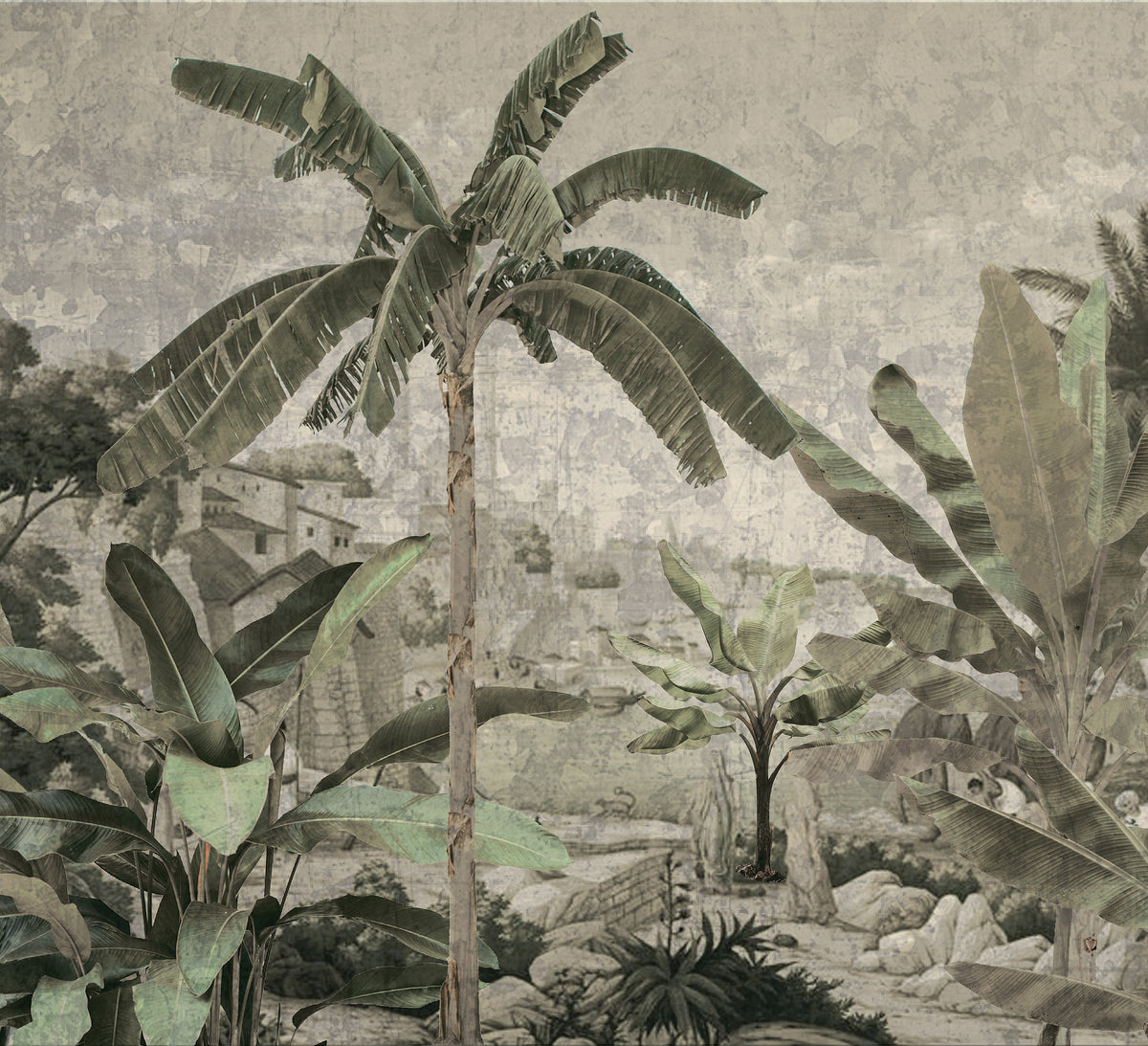 Weathered Tropical Landscape 3 M9631