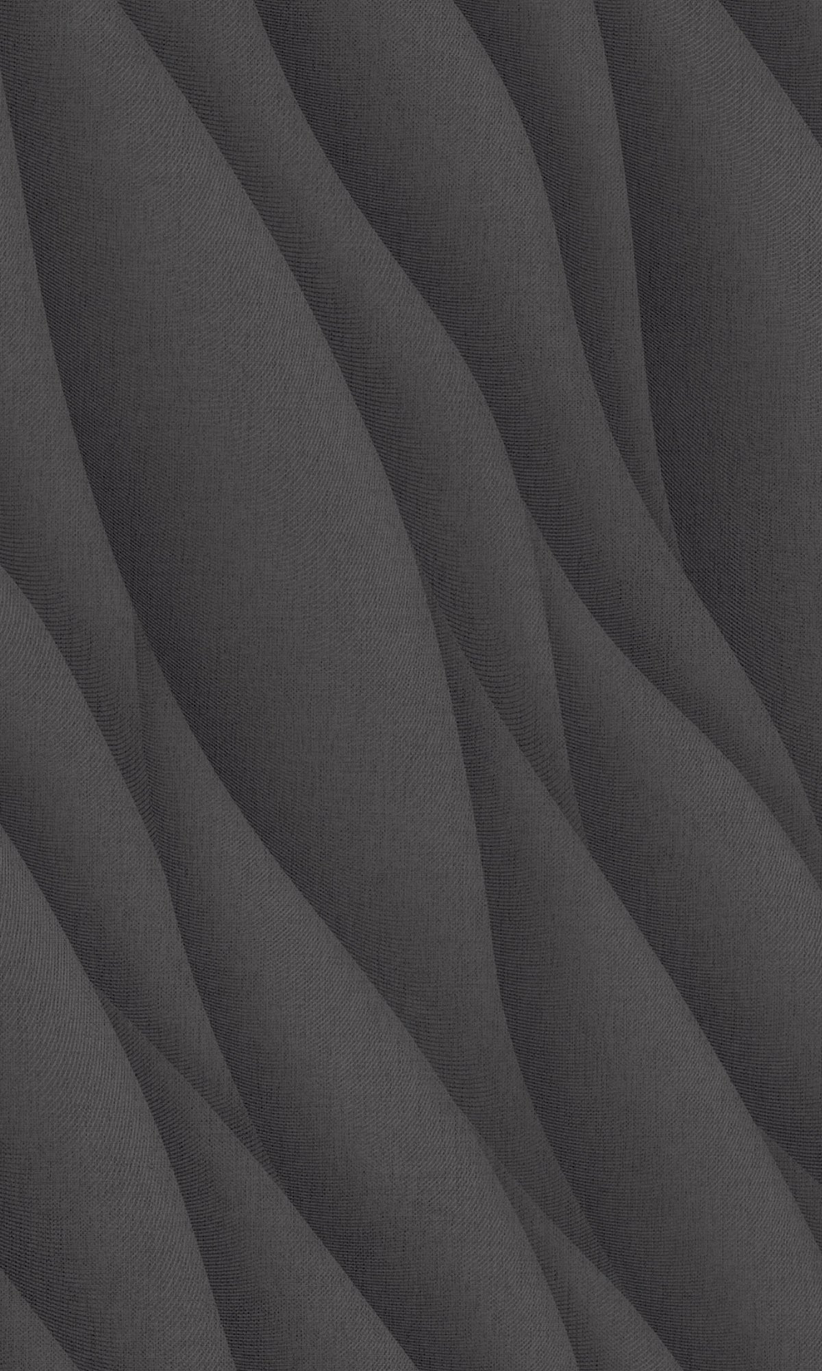 Anthracite 3D Ocean Waves Wallpaper R8080