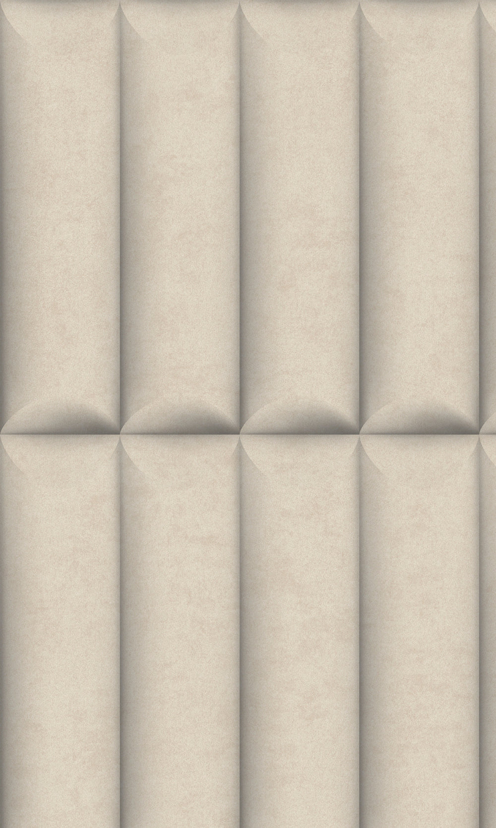 Beige 3d Concrete Like Tube Wallpaper R8084