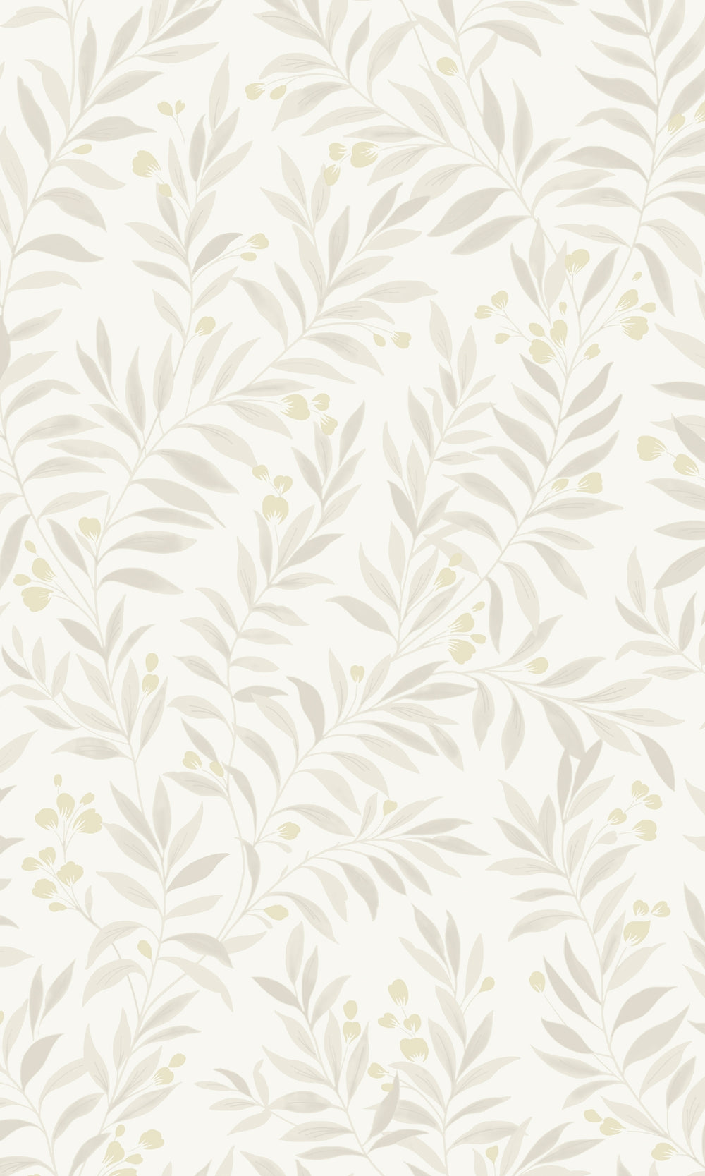 Beige Minimalist Tropical Prints R7969