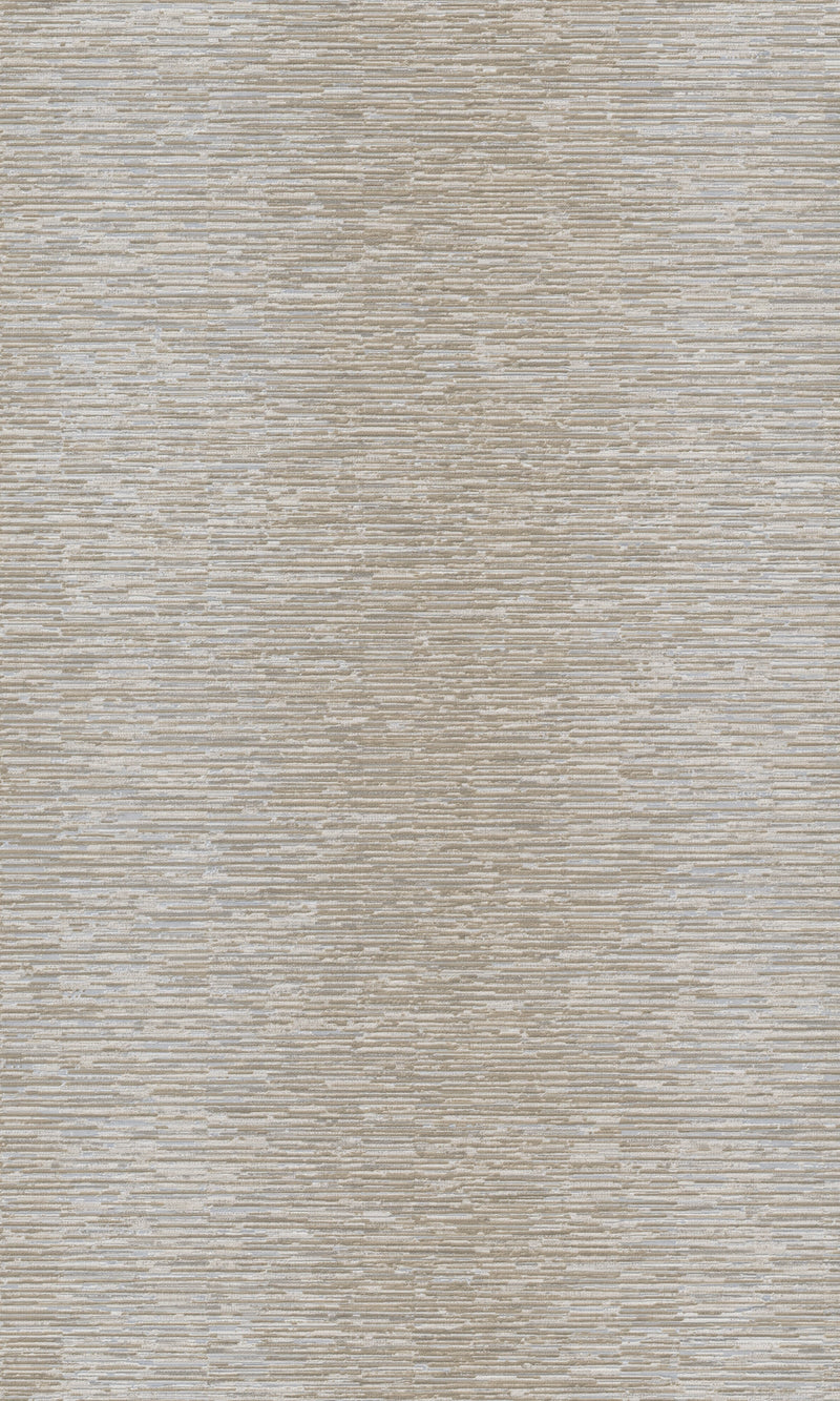 Beige Plain Textured Horizontal Line Wallpaper R8015
