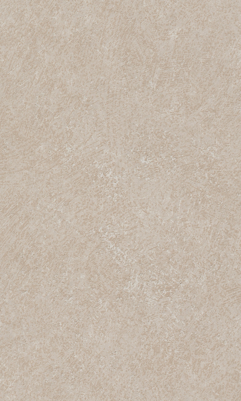 Beige Plain Textured Scratched Wallpaper R8007