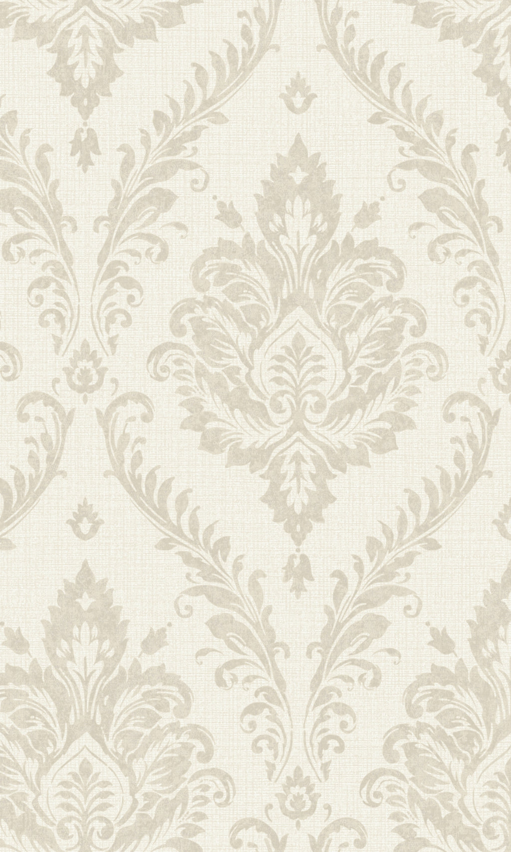 Beige Tropical Damask Wallpaper R7963