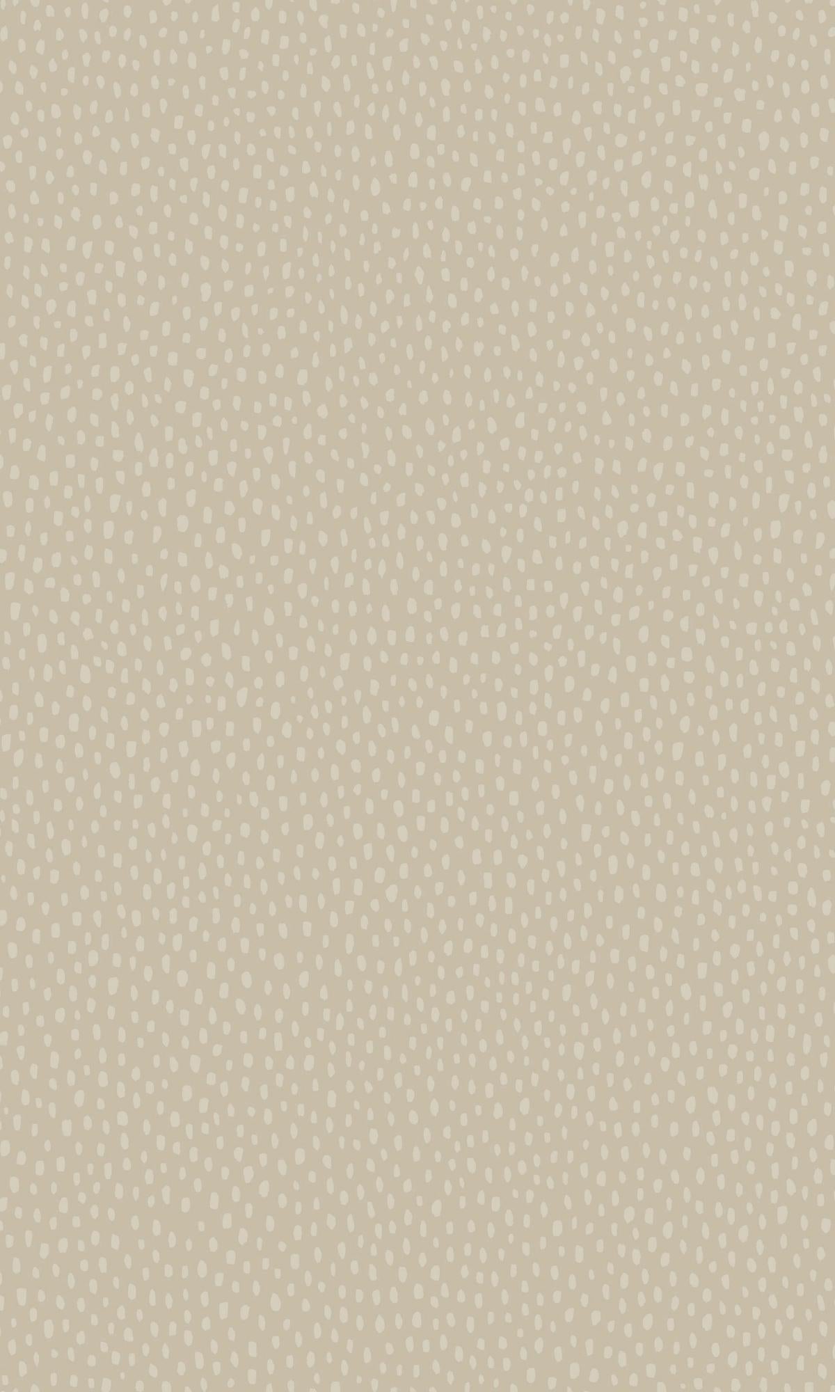 Beige Dotted Plain Simple Textured Wallpaper R7606