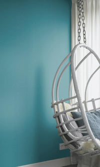 Blue Minimalist All Over Prints FLoral Wallpaper R7855