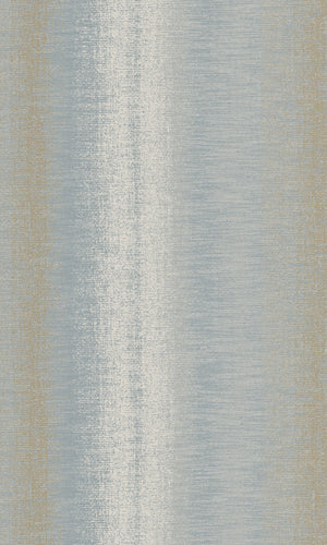 Blue Woven Stripe Metallic Wallpaper R8175