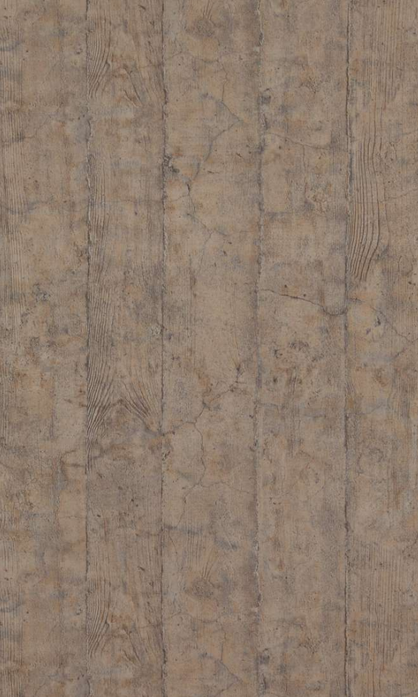Brown Cracked Faux Wood Wallpaper R5283