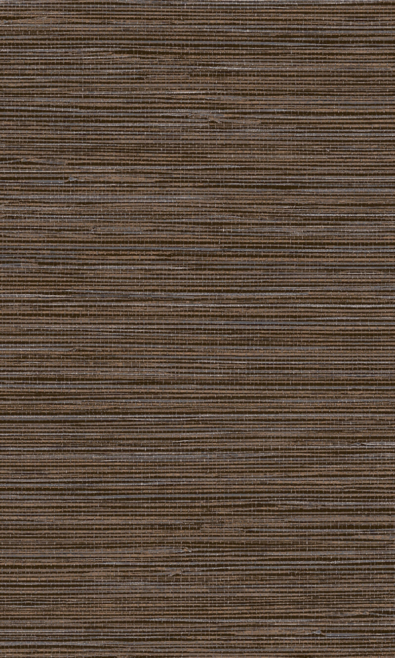 Brown Textured Grasscloth Wallpaper R8228 Walls Republic US