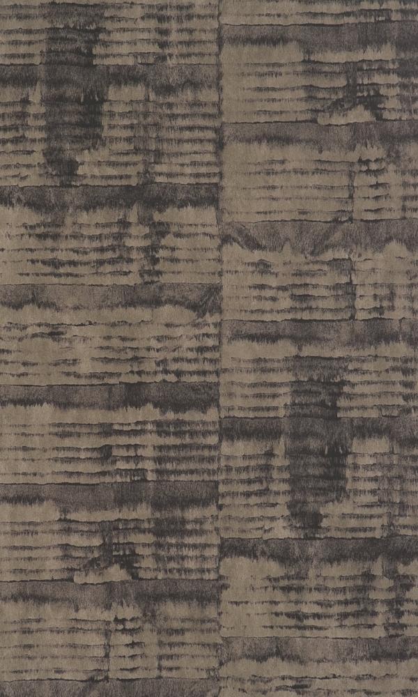 Brown Tie Dye Contemporary Wallpaper R2397