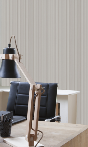 White Textured Stripe Textured Commercial Wallpaper C7193