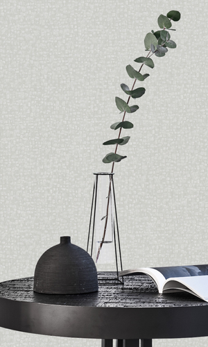 Ash Gray Plain Textured Commercial Wallpaper C7226