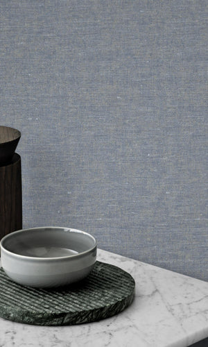 Blue Textured Graph Contract Wallcovering C7249