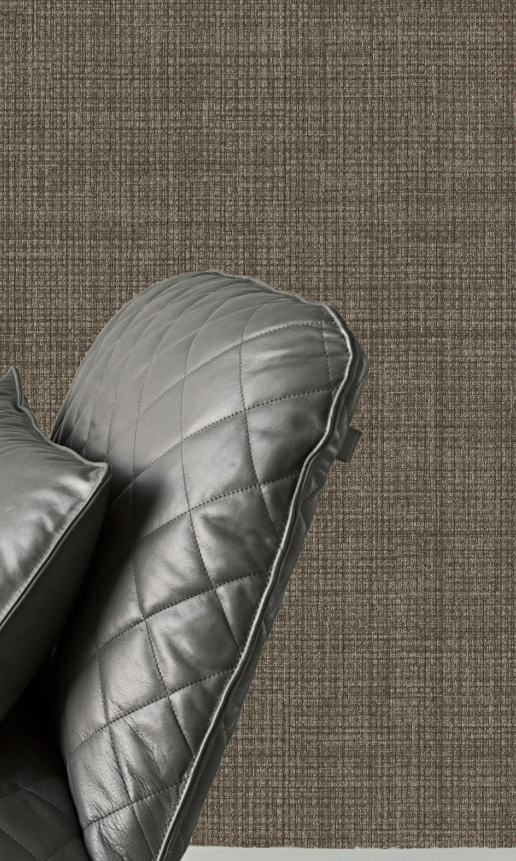 Taupe Textured Commercial Wallpaper C7351