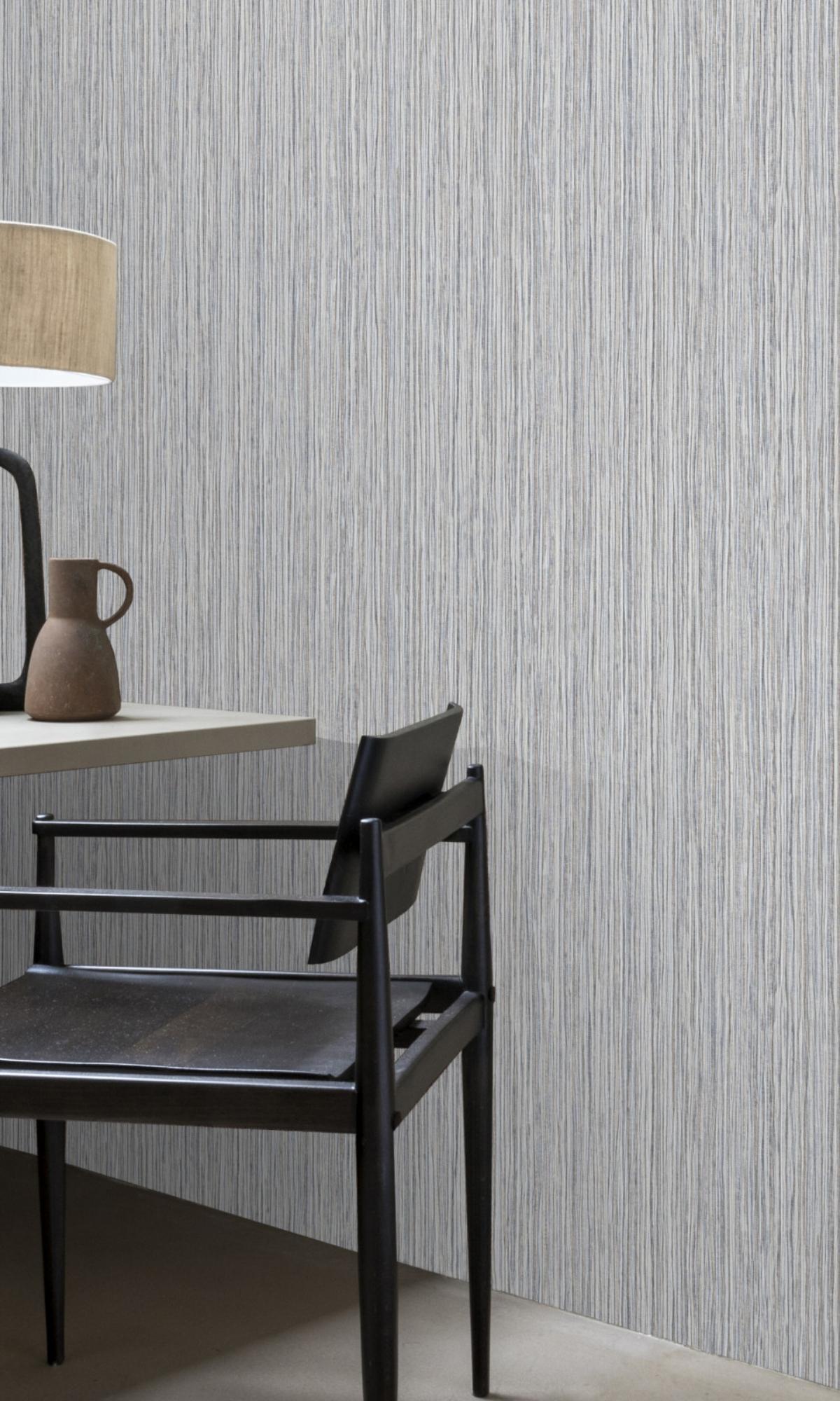 Pale Blue Touche Faux Effect Commercial Wallpaper C7438