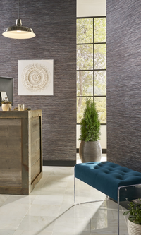 Graphite Metallic Abstract Commercial Wallpaper C7455