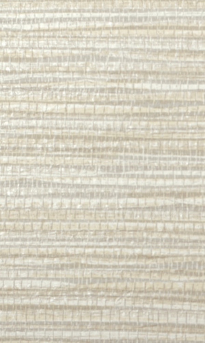 White & Beige Metallic Weave Commercial Wallpaper C7463