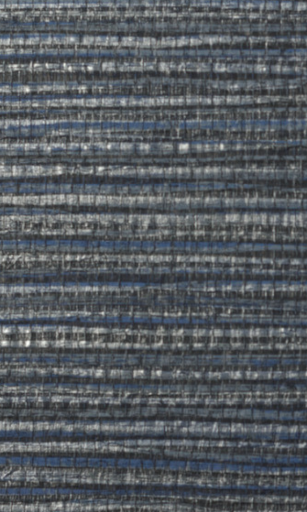 Indigo Metallic Weave Commercial Wallpaper C7468