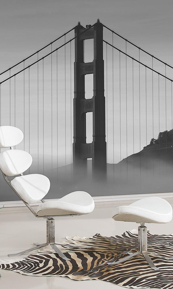San Fransisco Bridge Under Fog - Sample