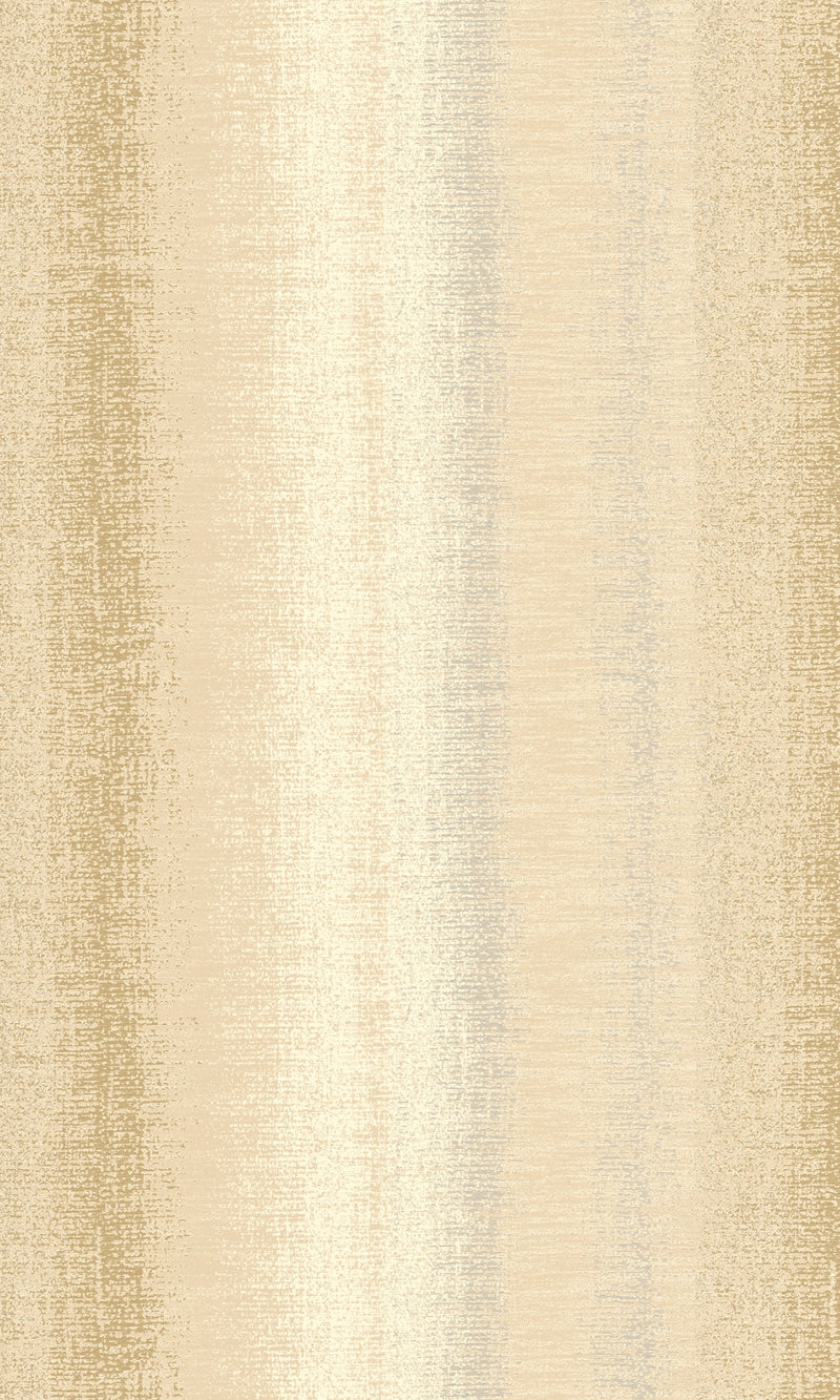 Camel Woven Stripe Metallic Wallpaper R8173