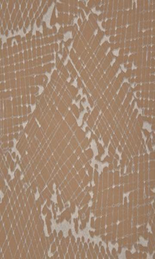 Combed Effect Copper Wallpaper SR1695