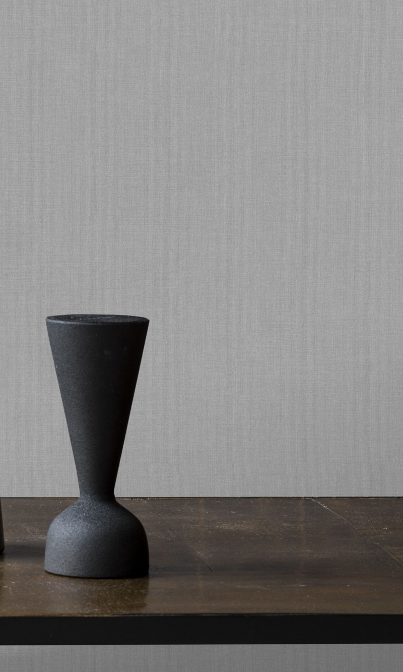 Grey Basic Texture Vinyl Textured Wallcovering C7359