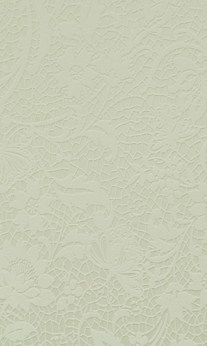 Cream Floral Lace Metallic Wallpaper SR1569