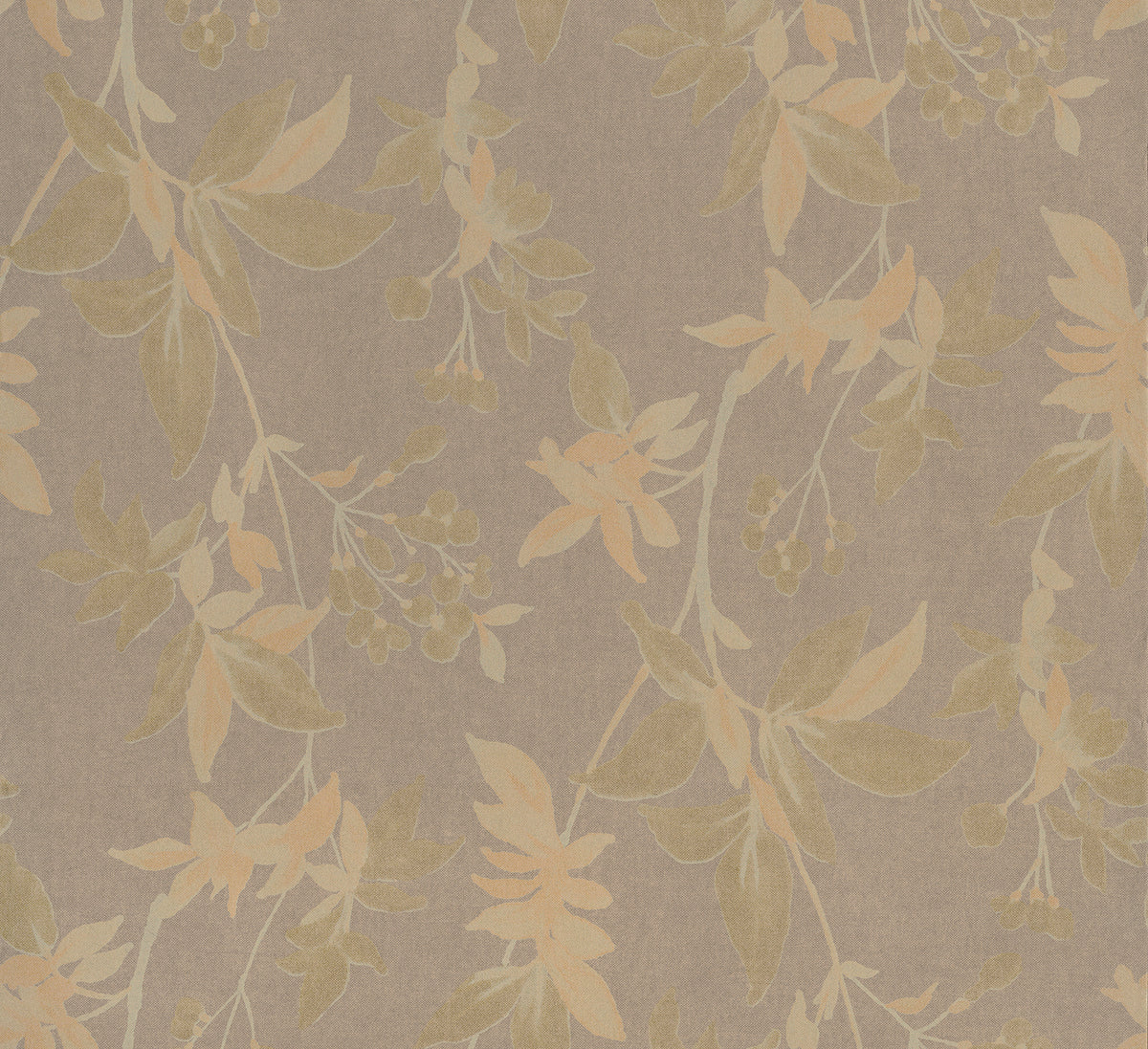Floral Classic Blooming Dreams Brown and Orange R4433