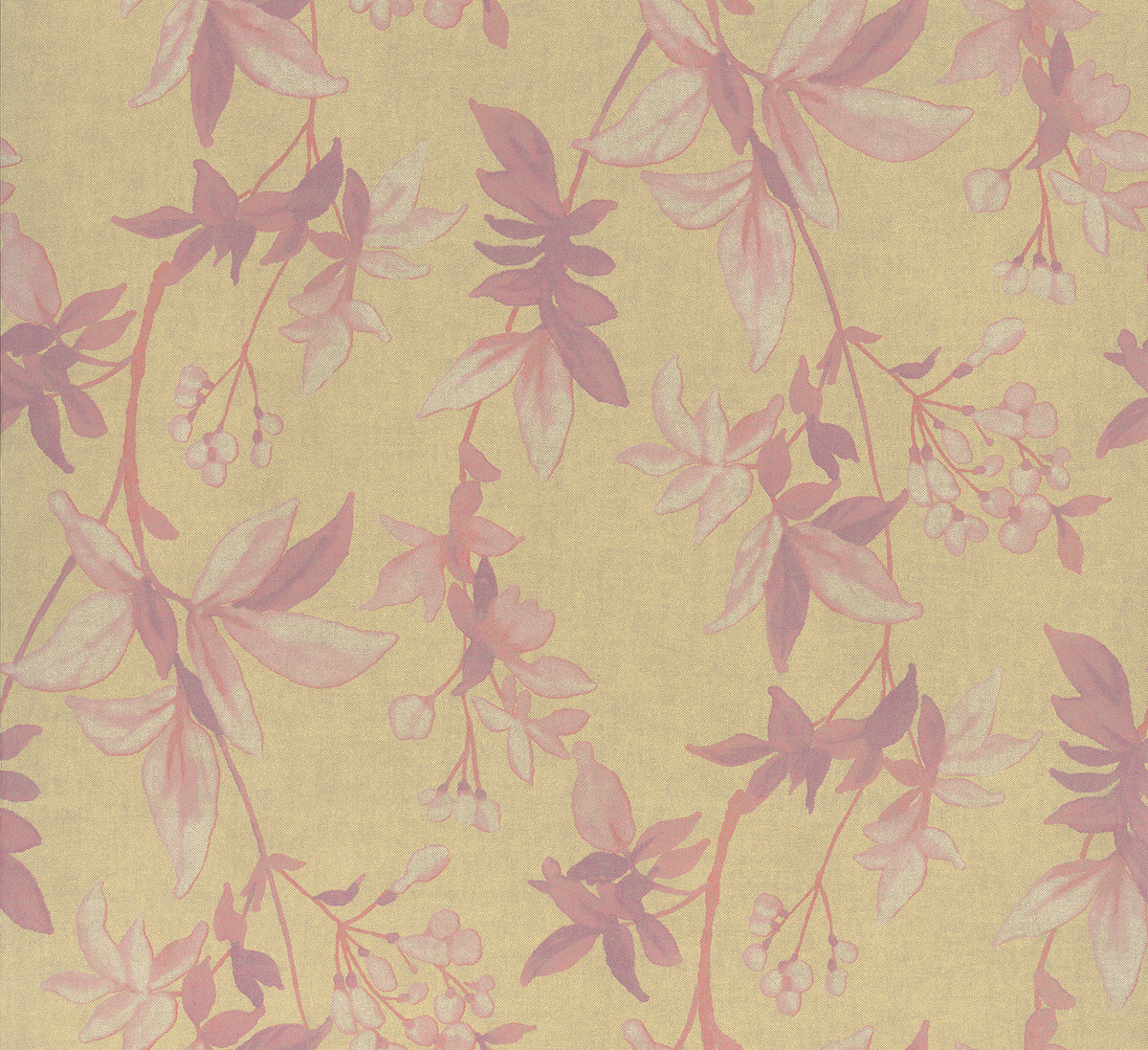 Floral Classic Blooming Dreams Yellow and Pink R4436