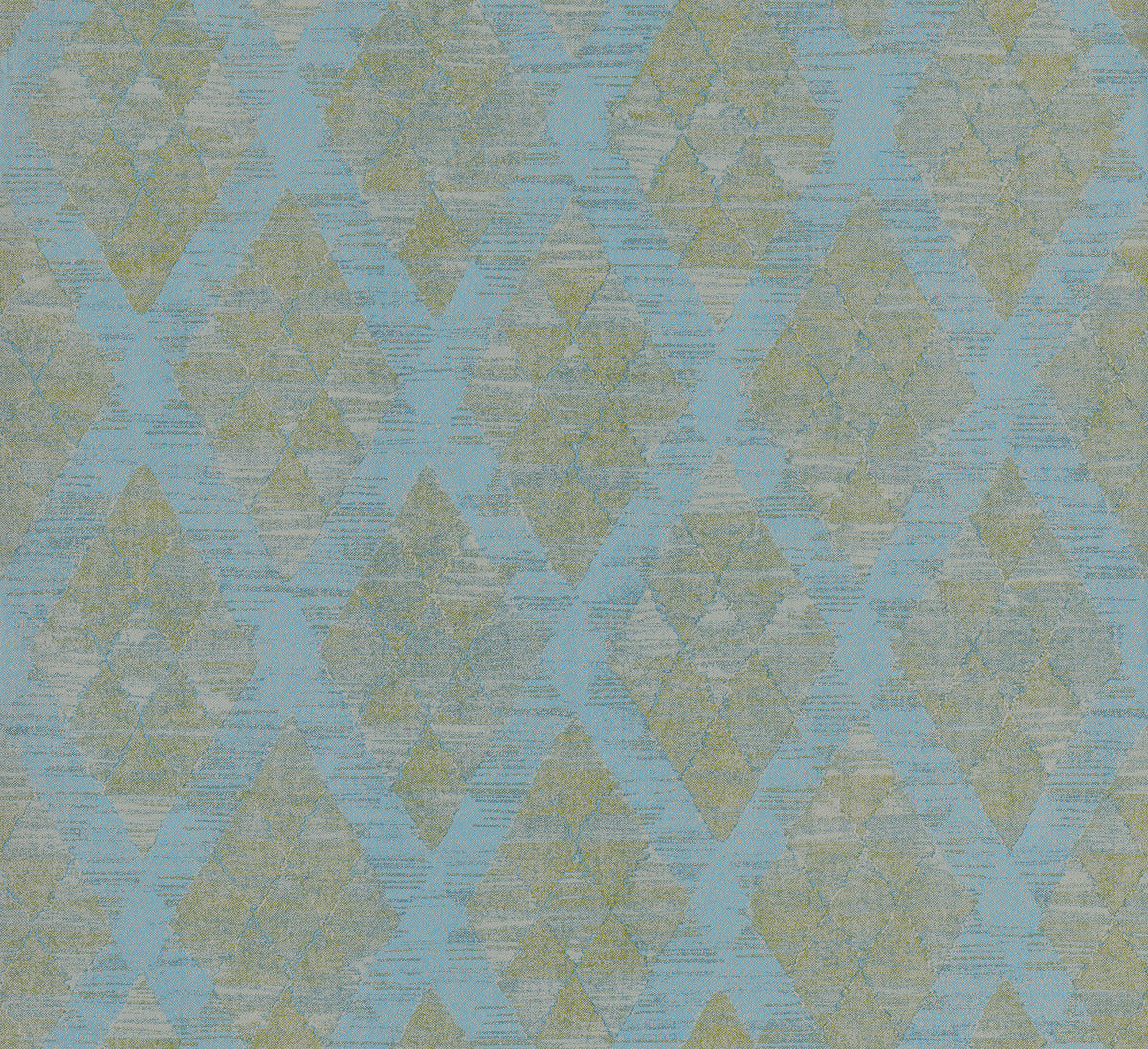 Geometric Transitional Diamond Mirage Blue and Green R4423
