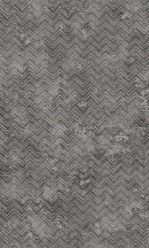 dainty metallic zigzags wallpaper