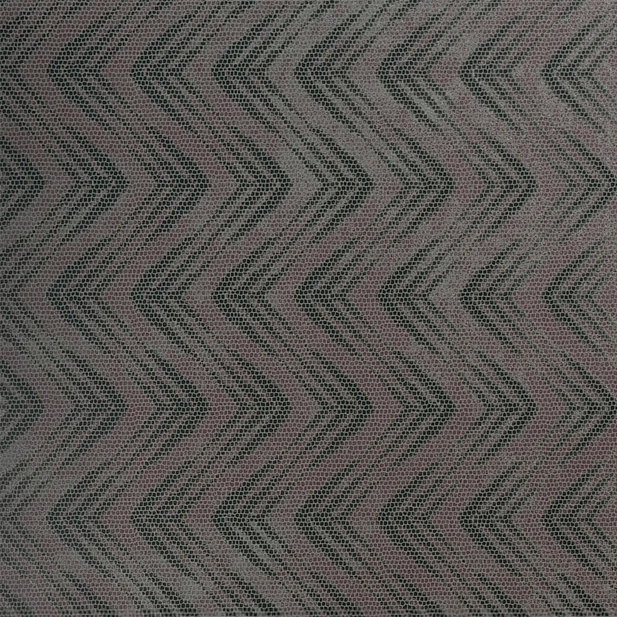 Geometric Contemporary Metallic Scale Purple Zig Zag Wallpaper R3848