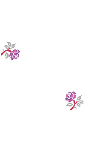 Early White & Purple Traditional Floral Wallpaper SR1019