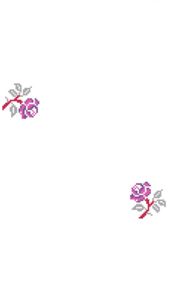 Early White & Purple Traditional Floral Wallpaper SR1019