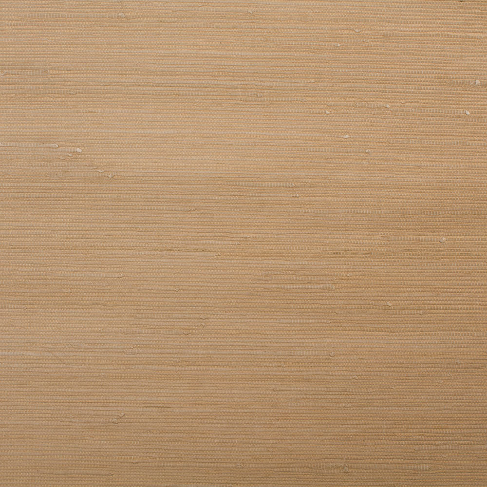 Knotted Weave Orange and Beige Grasscloth Wallpaper R4590