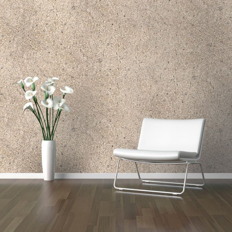 Beige Sand Mica Wallpaper R2203 | Nature Inspired Home Ideas