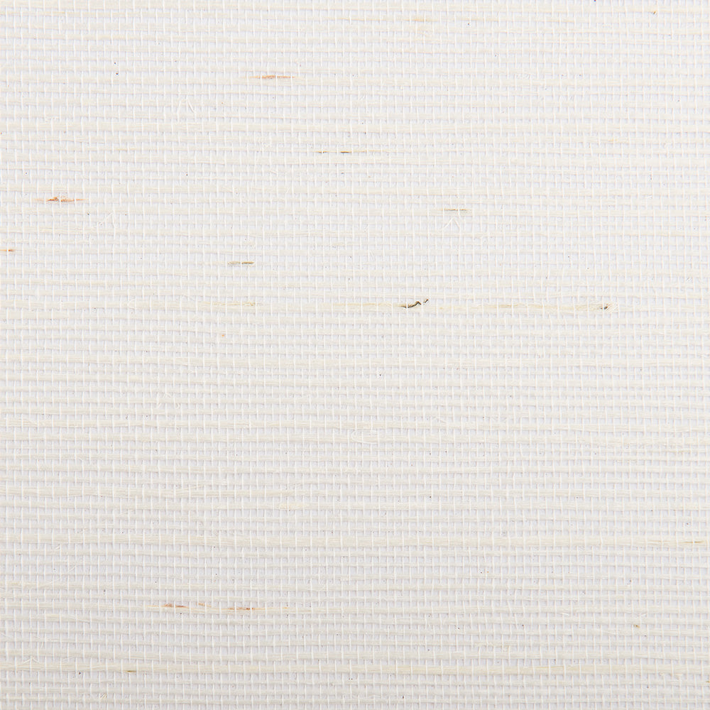 Light Weave White and Yellow Grasscloth Wallpaper R4655