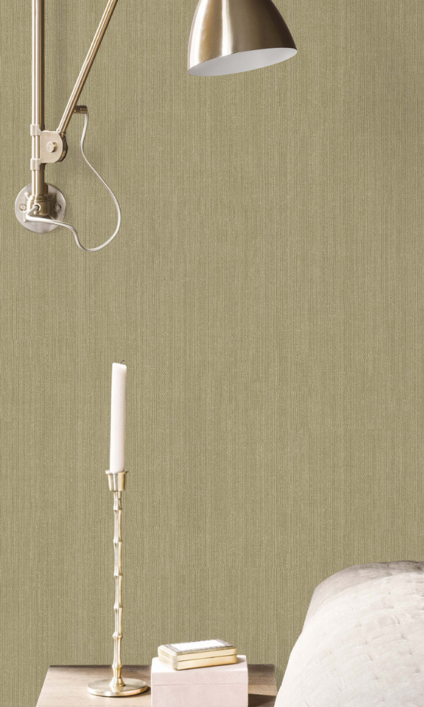 Gold Textile Textured Commercial Vinyl Wallpaper C7070