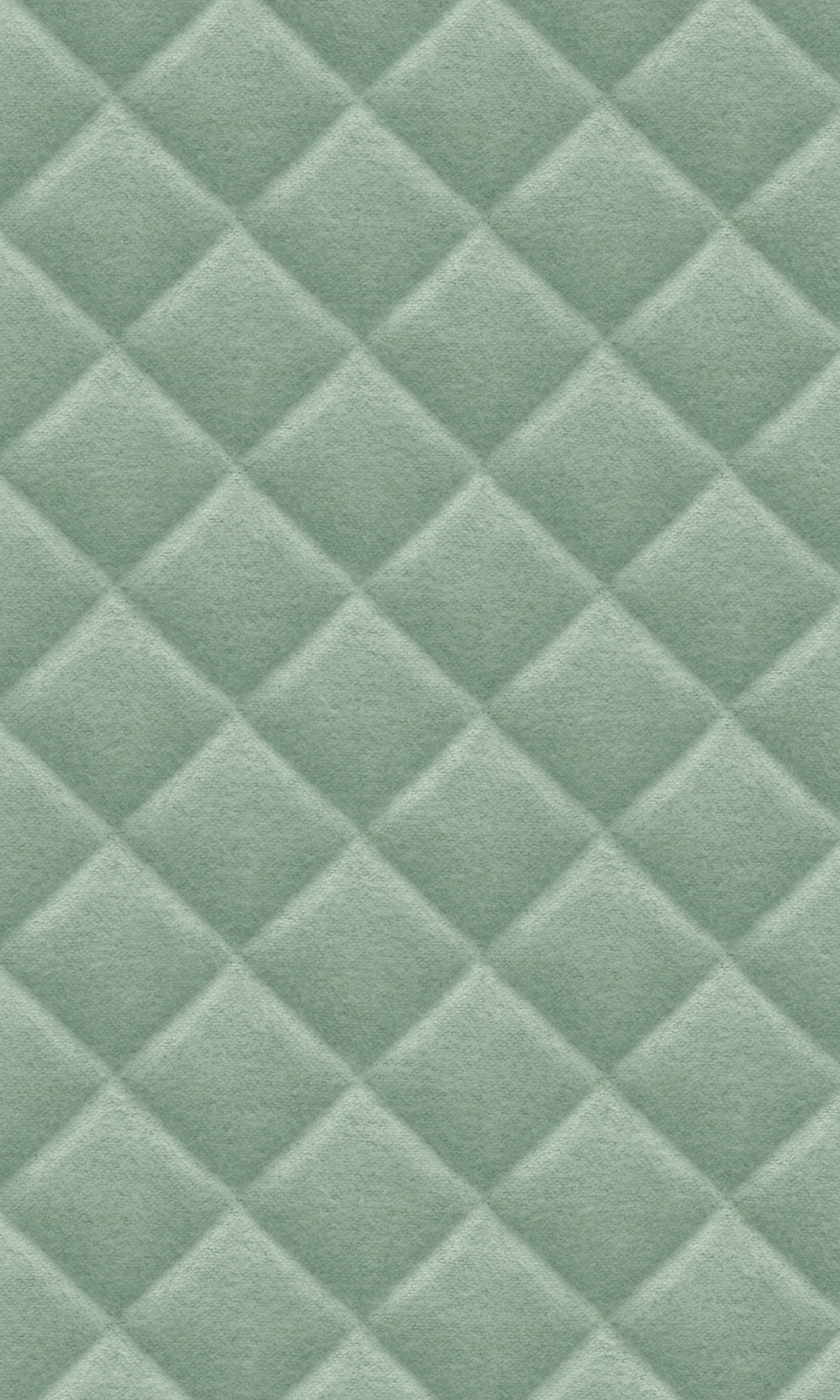 Green 3D Cushion Geometric Wallpaper R8092