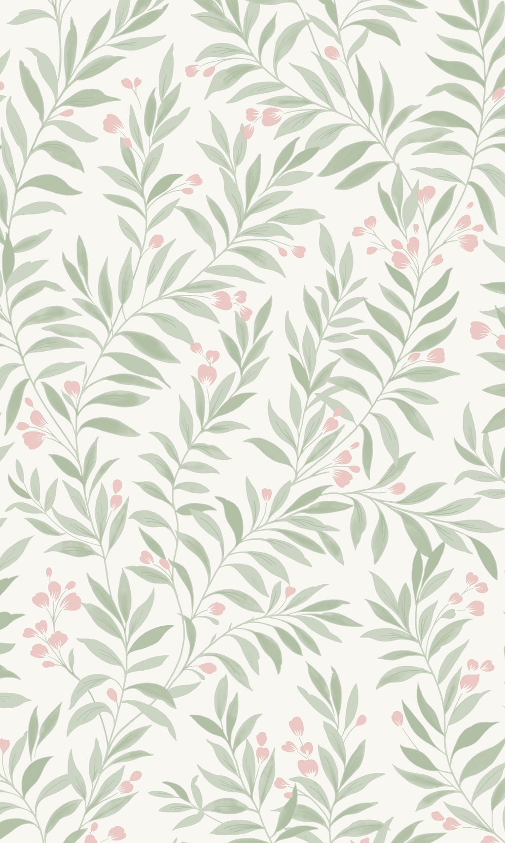 Green Minimalist Tropical Prints R7972