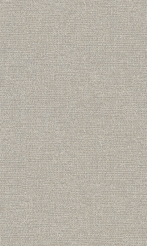 Grey Plain Fabric Like Textured Wallpaper R8163