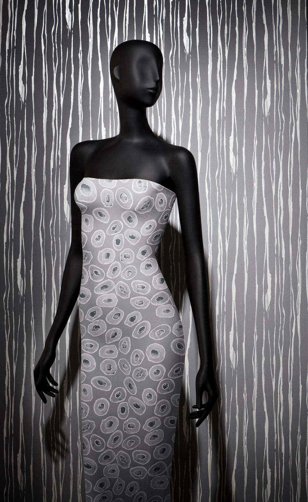 Grey Strait Sophisticated Wallpaper R2366