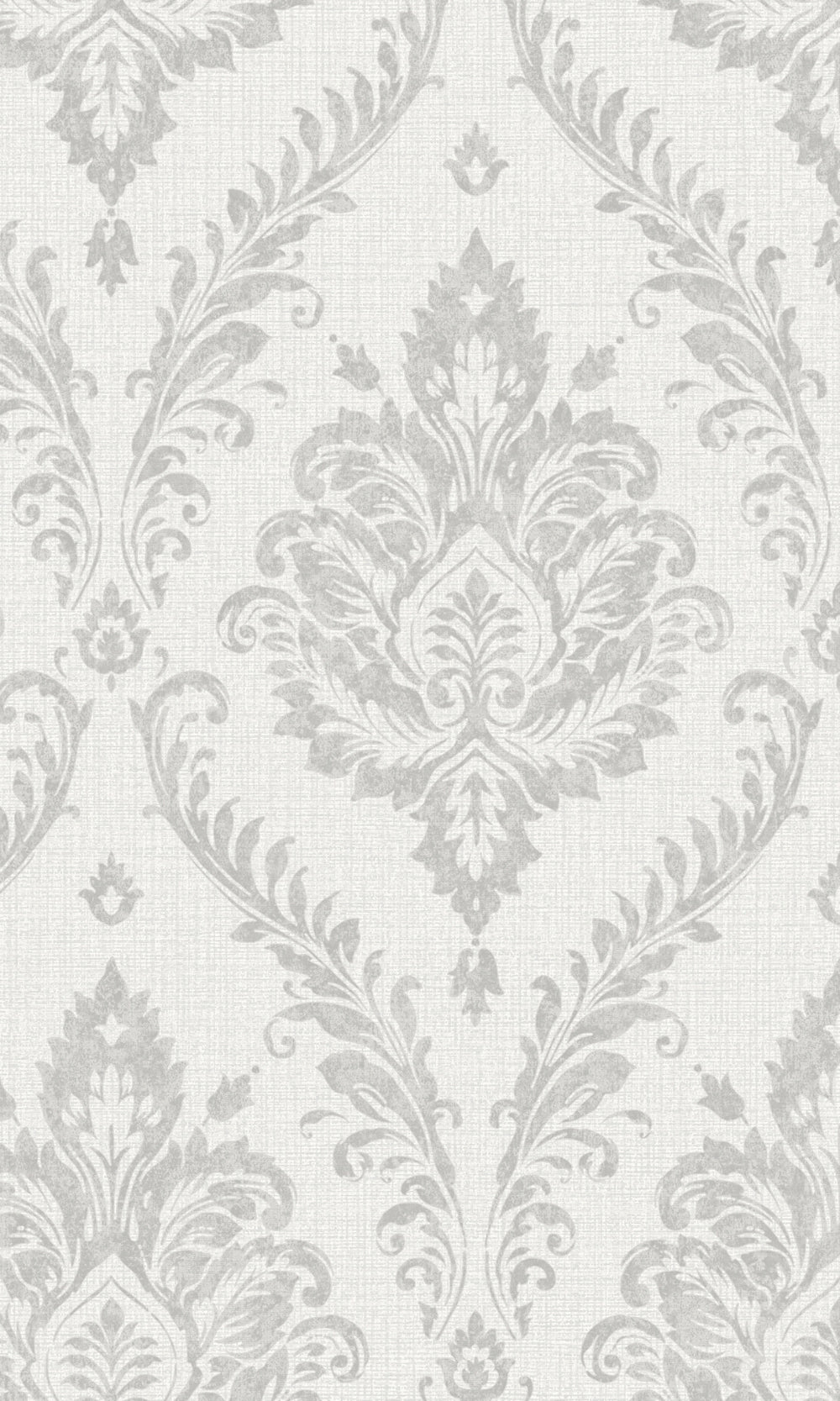 Grey Tropical Damask Wallpaper R7965