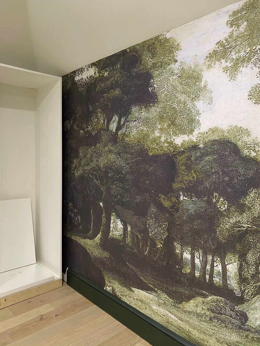 Lush Forest Landscape Wall Mural M9414