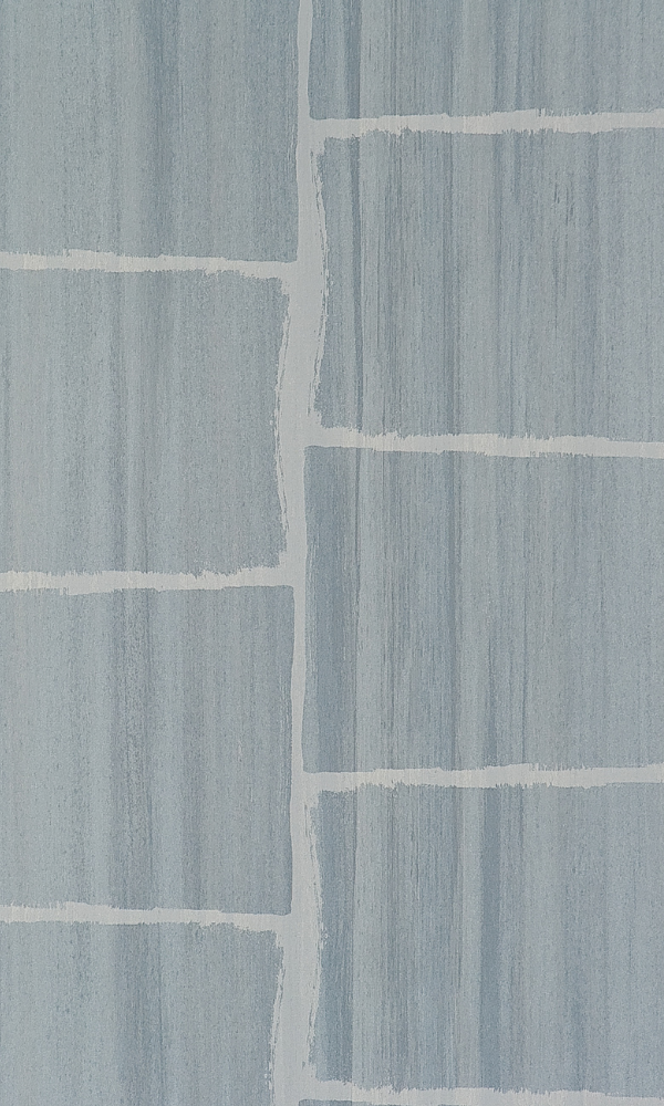 Light-Grey Faux Brick Bounded Wallpaper R2387