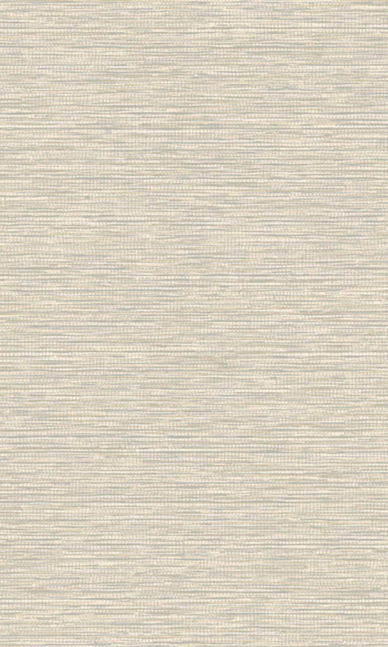 Jomon Light Grey Grasscloth Wallpaper R7903