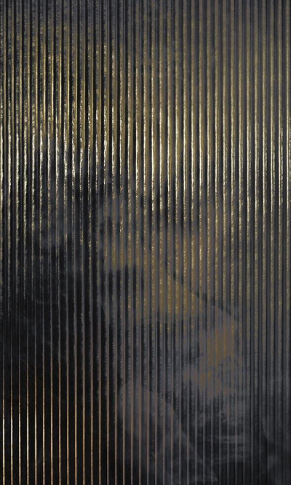 Ash Grey Metallic Stripe Wallpaper Mural M1032-Sample